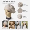 Moda gorro de punto caliente versátil hombre y mujer invierno gorro turbante casual tendencia otoño invierno nuevo details Picture